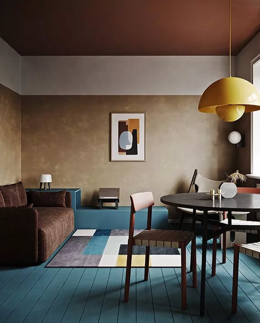 "الجدار السادس".. حين تتحوّل الأرضية إلى لوحات ملونة