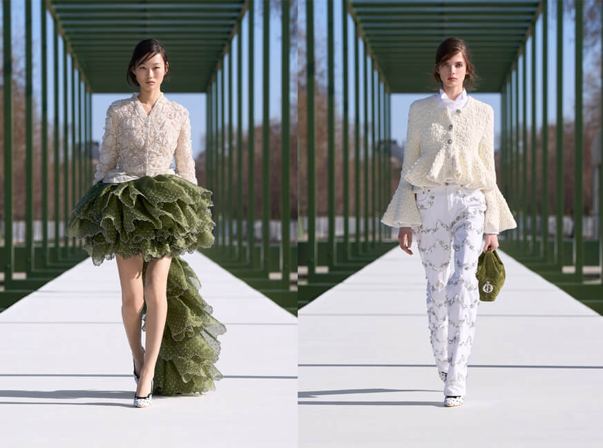 أزياء Dior الجاهزة لخريف وشتاء 2026-2027 تروي قصة حديقة التويلري الباريسية