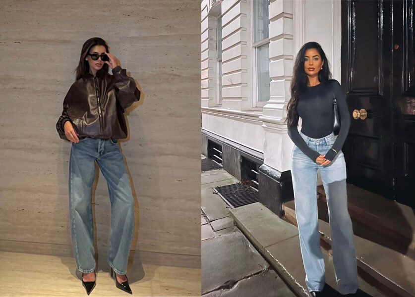 كيف تختارين الجينز المناسب لشكل الجسم