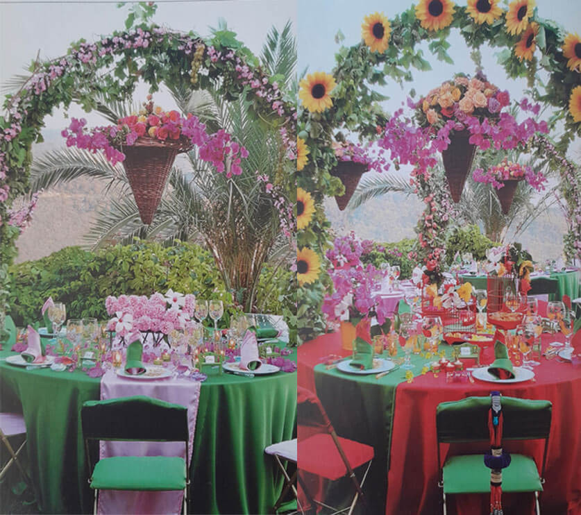 مائدة العيد في قلب الطبيعة