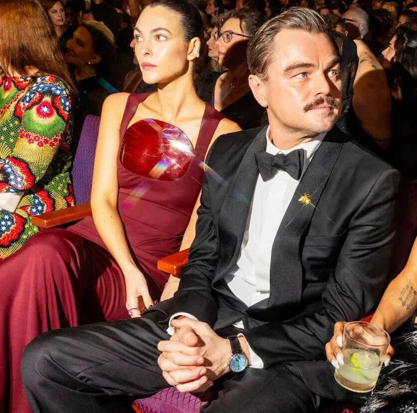 بعد حفل الأوسكار، ليوناردو دي كابريو «منفتح على مستقبل جدي»  مع فيتوریا تشيريتّي