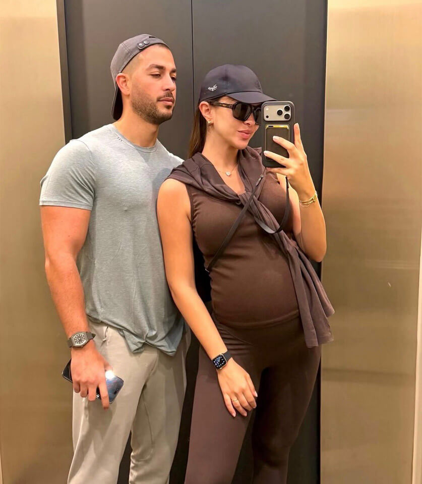 سيليو صعب وزين قطامي يستقبلان مولودهما الأول