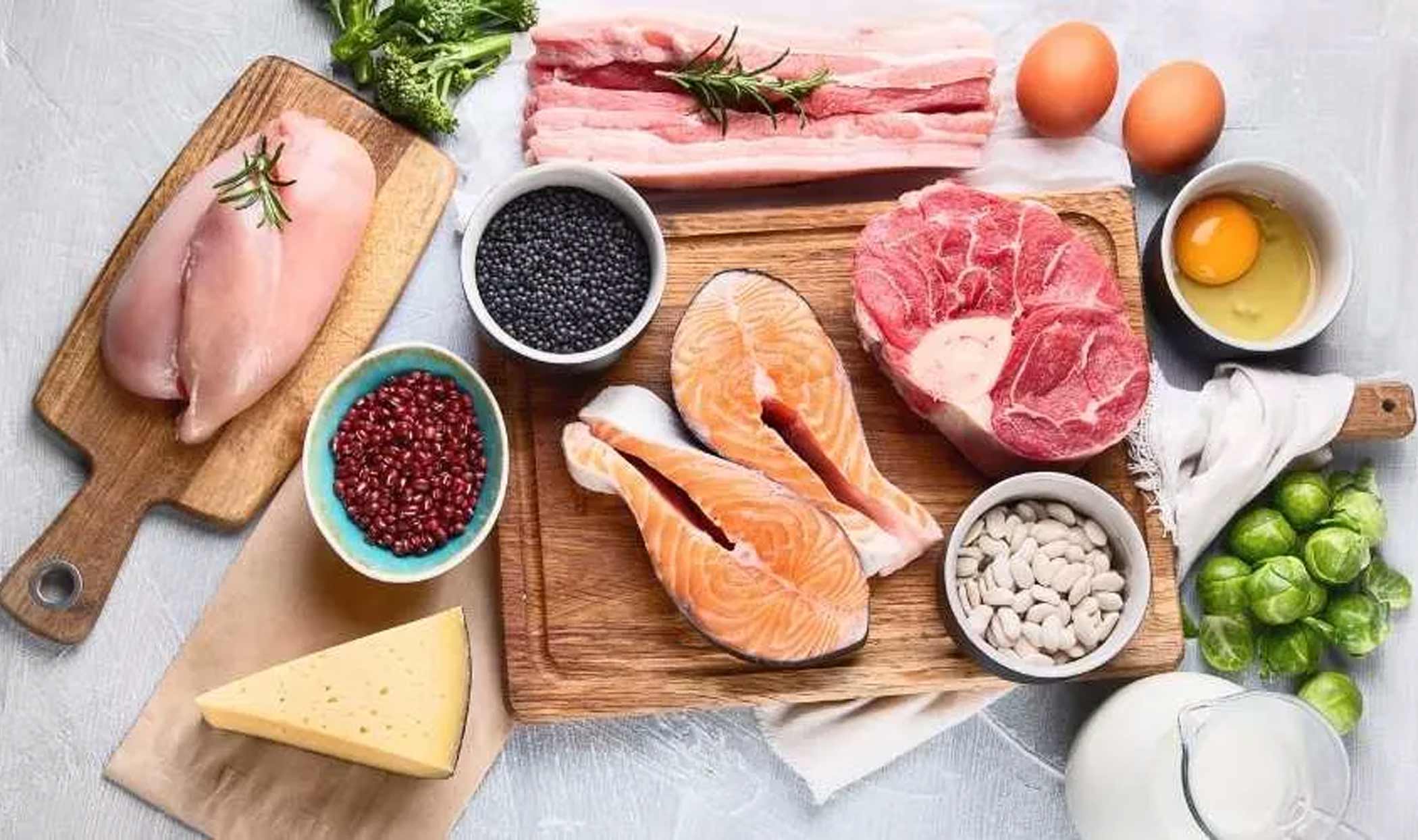 أطعمة غنية بالبروتين غير البيض