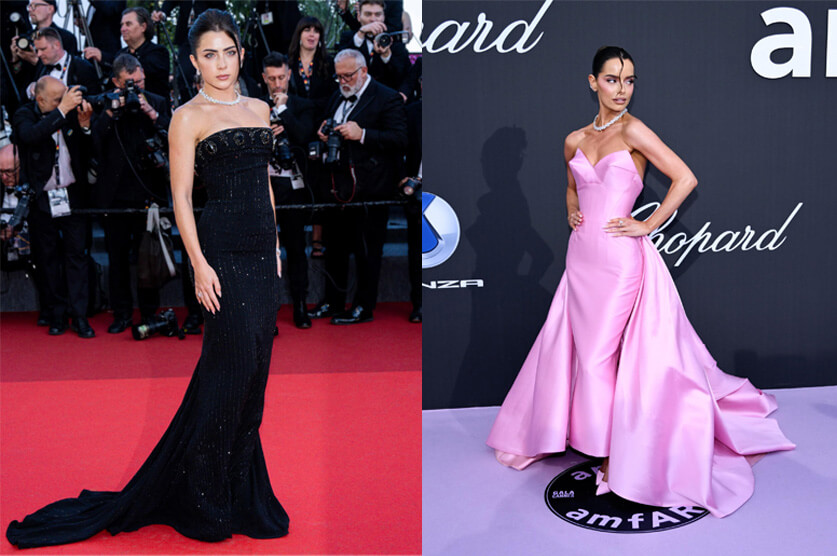 تصاميم جورج شقرا تلفت الأنظار في CANNES