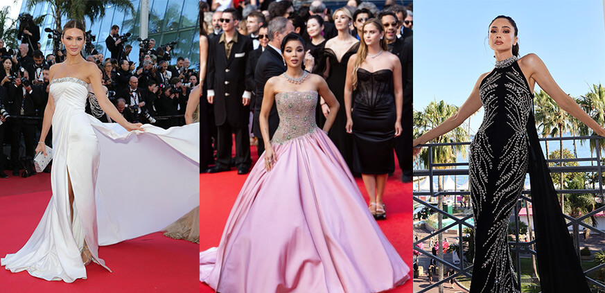 النجمات يتألقن بتصاميم نجا سعاده في 2026   CANNES