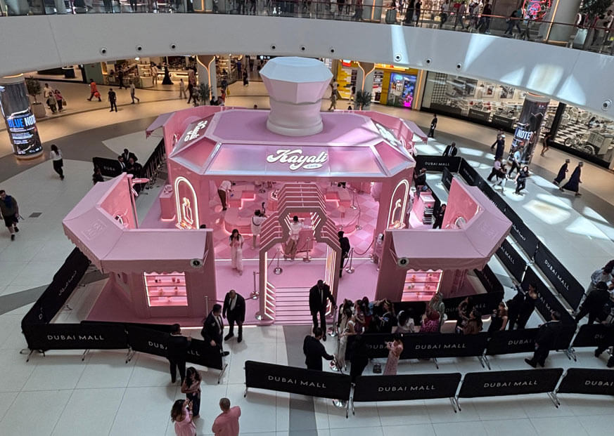 KAYALI Café يحوّل دبي مول إلى وجهة لعشّاق العطور