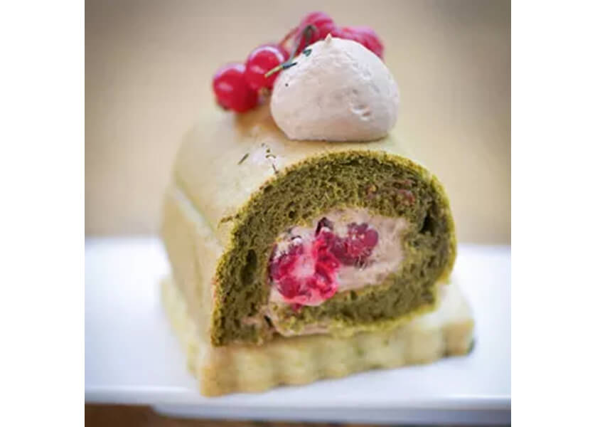 طريقة عمل Shortcake بشاي الماتشا والكريمة