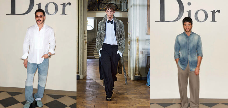 Jonathan Anderson Unveils Dior Menswear for Summer 2027  with Bassel Khaiat and Ahmed Malek Among the Guests
