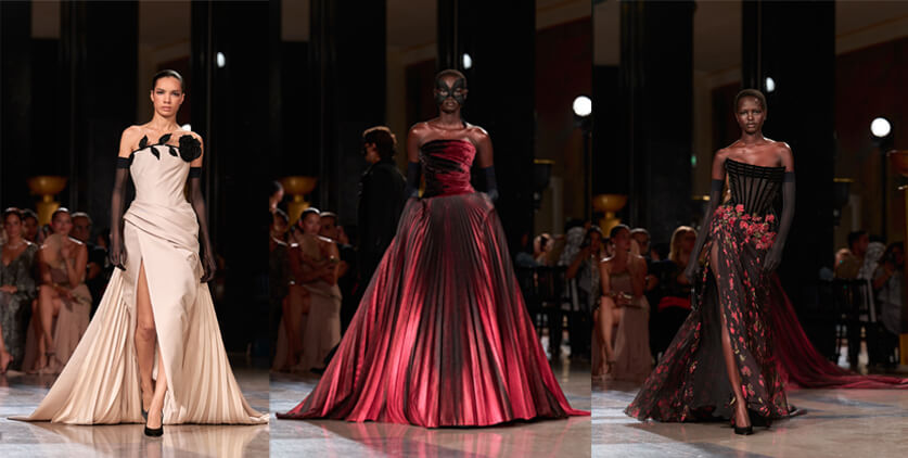 أزياء Elie Saab الراقية لخريف وشتاء ٢٠٢٦-٢٠٢٧ كرة من الأحلام