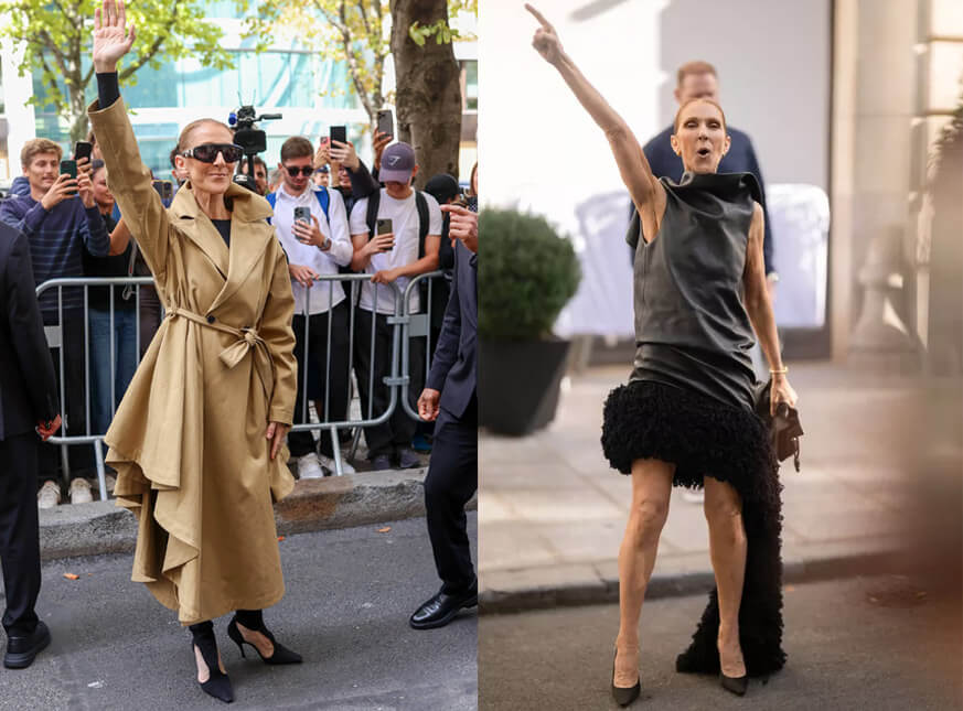 Céline Dion is Already Putting on a Show With Her Paris Style