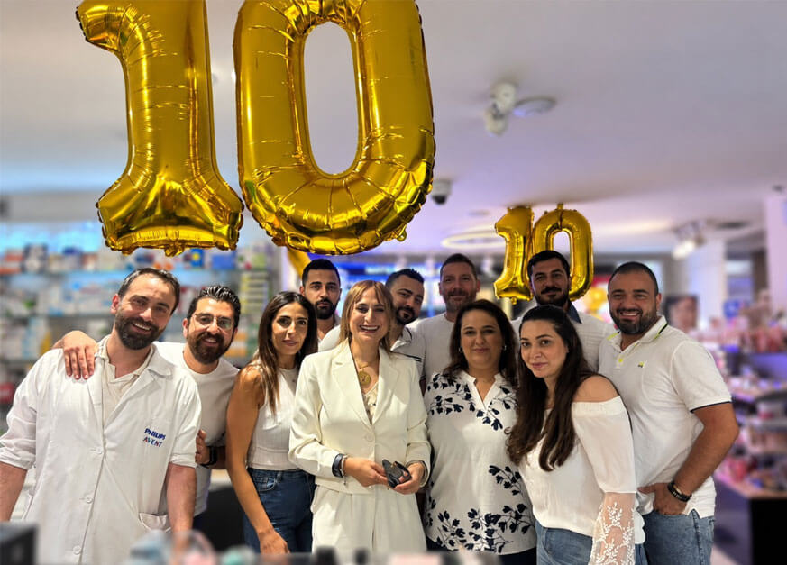 عقد من النجاح والتطوّر... ومسيرة مستمرة في عالم الصحة والجمال Drugstore Baabda تحتفل بعشر سنوات من الثقة والعناية