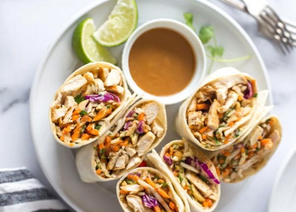 Thai Pistachio Wraps