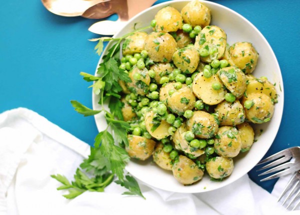 Indian Potato and Turmeric Salad