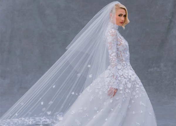 See Paris Hilton and 5 Other Famous Brides Who Chose A Modest Wedding Dress See Paris Hilton and 5 Other Famous Brides Who Chose A Modest Wedding Dress